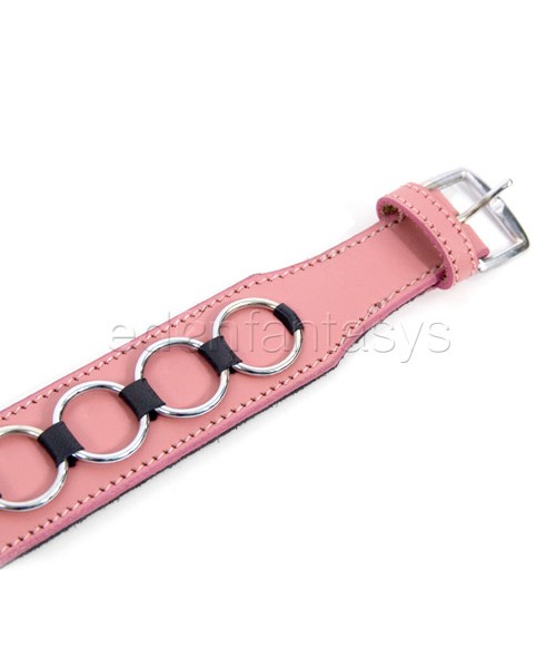 Multiple "O" doggie collar