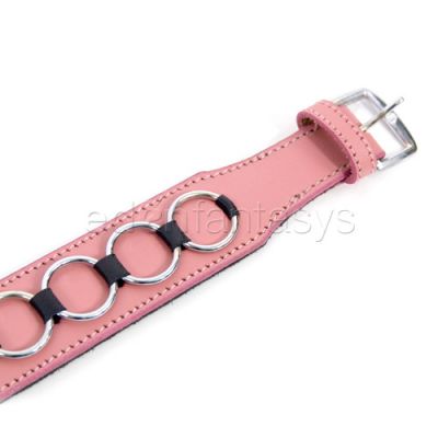 Multiple O doggie collar