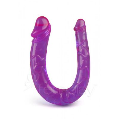 Double Mini Twin Head Jelly Penis Dong