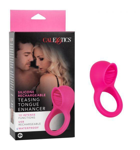 Vibrating Silicone Cock Ring - Flickering Tongue Teases Her Clit! — image 7 of 7