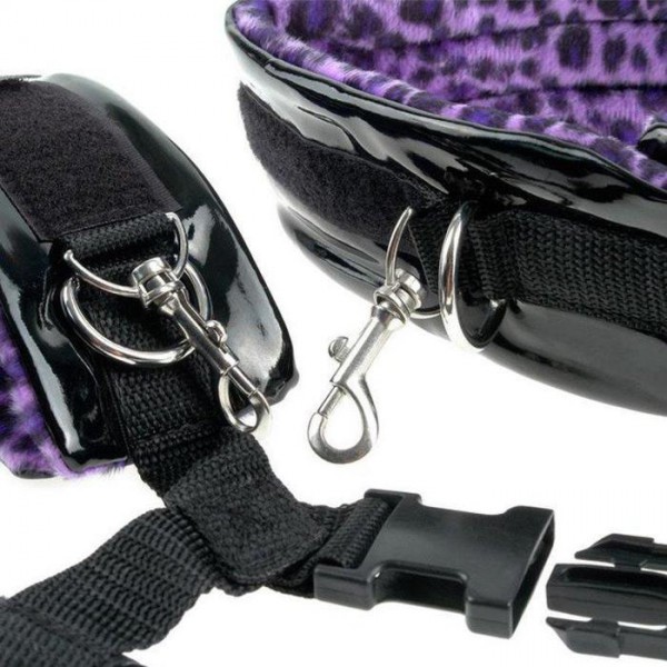 Purple Cheetah Bondage Kit — image 6 of 7