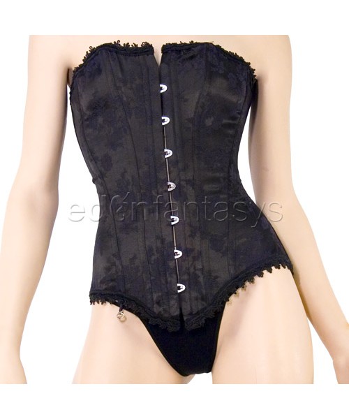Brocade corset