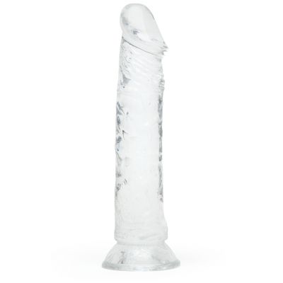 King Cock Clear Realistic Suction Cup Dildo 8 Inch