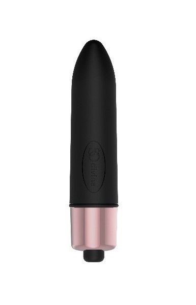 So Divine Whole Lotta Love 7 Fuction Black Vibrating Bullet