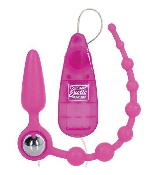 Booty Double Dare Vibrating Anal Beads