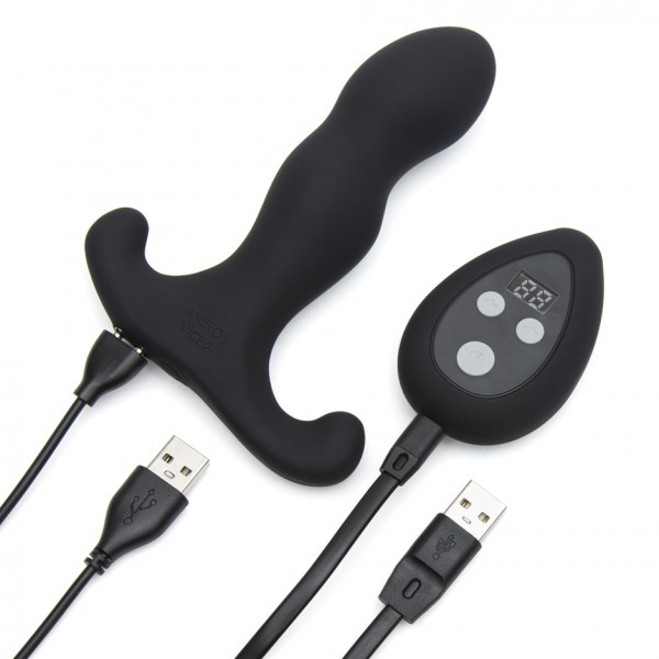 Aneros Vice 2 Silicone Rechargeable Remote Control Prostate Massager