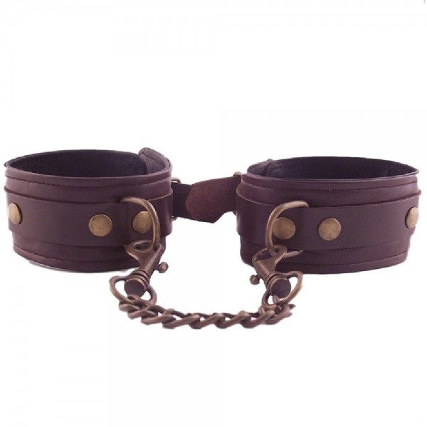 Harmony Brown Leather Ankle Restraints