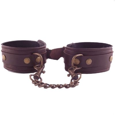 Harmony Brown Leather Ankle Restraints