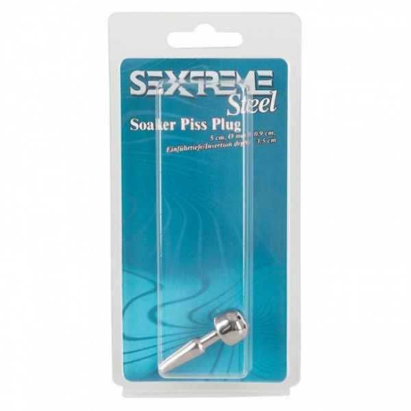 Sextreme Steel - Soaker Piss Plug