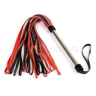 Loop calf leather flogger