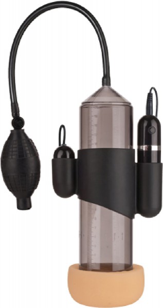Lust Pumper 8" Vibrating Pump W/ Gauge