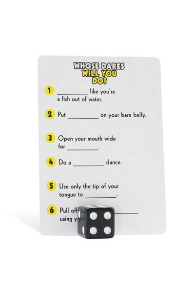 Kheper Games Whose Dares Will You Do? Adult Board Game