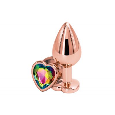 Rear Assets Rose Gold Heart Medium