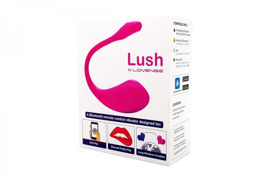 Lovense Lush 2 App Controlled Rechargeable Love Egg Vibrator