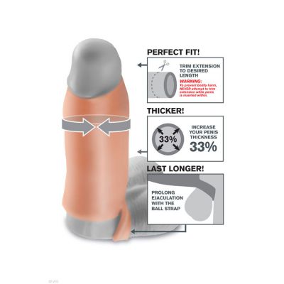 Pipedream Real Feel 7 Penis X tension