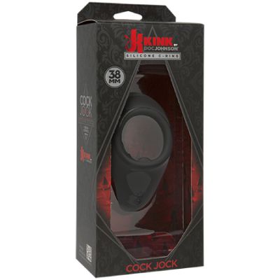 Cock Jock Silicone C Ring Black