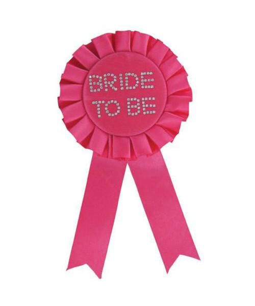 Bride to be Rosette 58mm