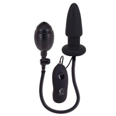 Inflate and Vibrate Butt Plug