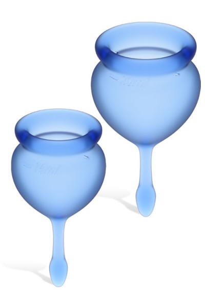 Satisfyer Feel Good Silicone Menstrual Cups (2 Pce)