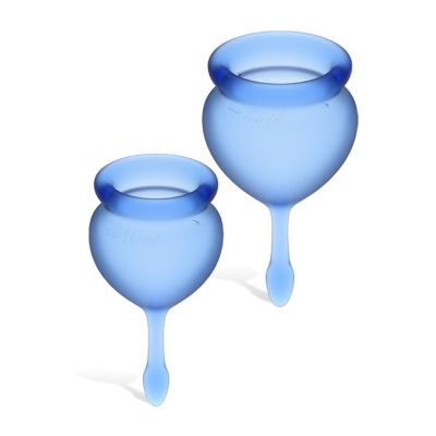Satisfyer Feel Good Silicone Menstrual Cups 2 Pce