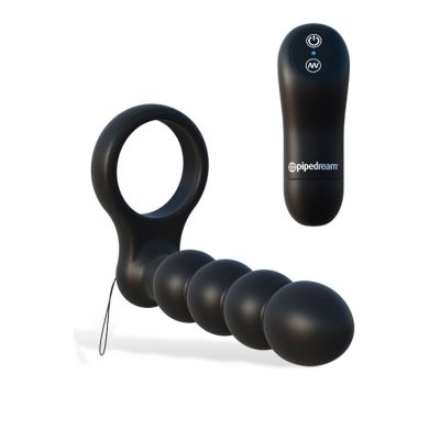 Pipedream Remote Controlled Vibrating Double Penetrator Cock Ring