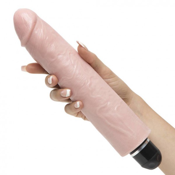 King Cock Extra Quiet Realistic Dildo Vibrator 10 Inch