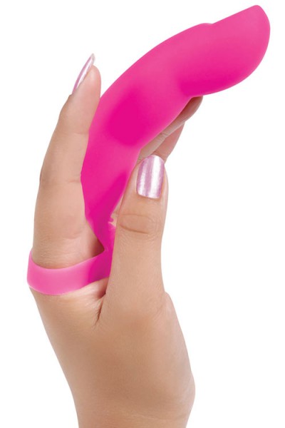 Adam and Eve 6" G-Spot Finger Vibrator with Wired Remote
