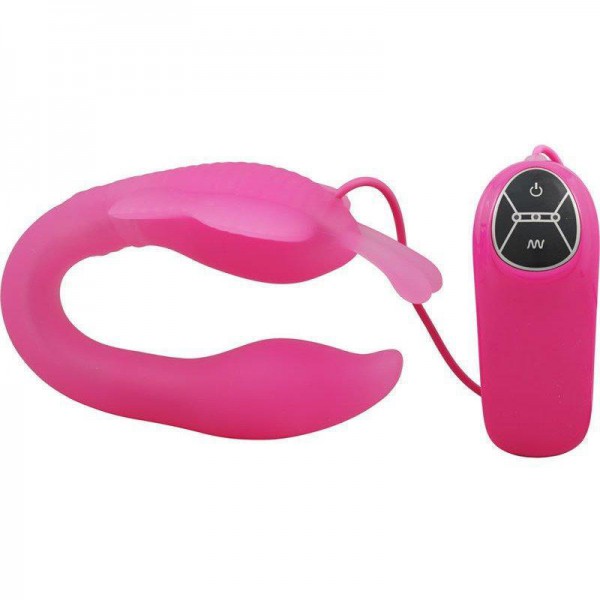 Bendable Butterfly Silicone Vibe