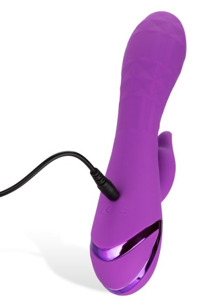 California Exotic Valley Vamp 8.5" Rabbit Vibrator With Swinging Teaser