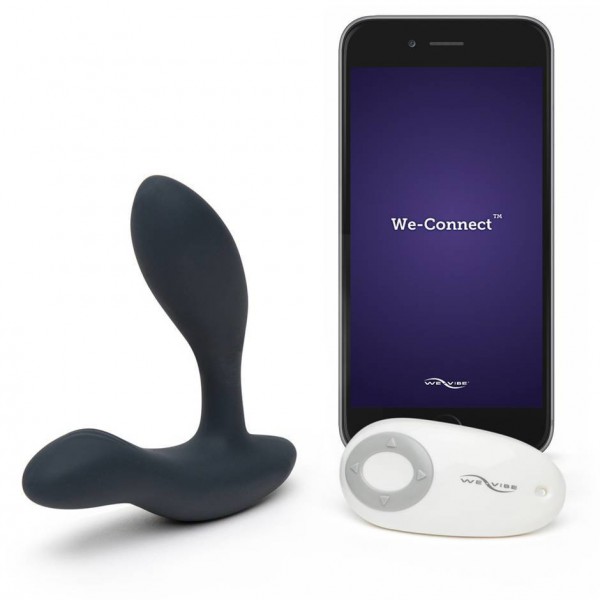 We-Vibe Vector Custom-Fit 3.9" Prostate Massager With Remote & App