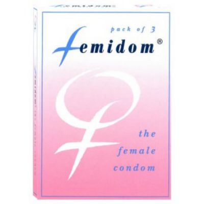 Femidom Female Condom 3pk