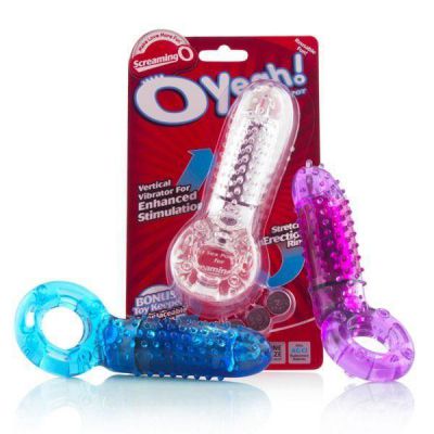 Screaming O Yeah Vibrating Penis Cock Ring