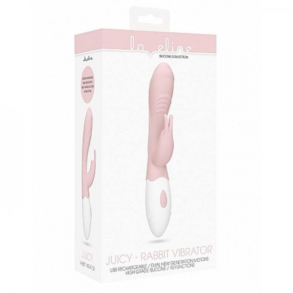 Loveline Juicy Rabbit Vibrator — image 4 of 24