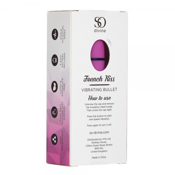 So Divine 'French Kiss' Vibrating Bullet