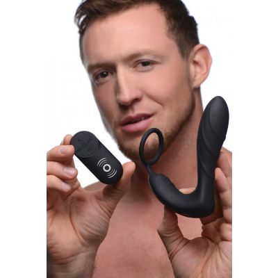 Under Control 5 7 Vibrating Prostate Massager with Cock Ring Remote