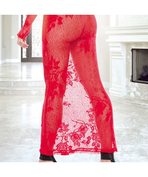 Floral knit gown — image 6 of 6