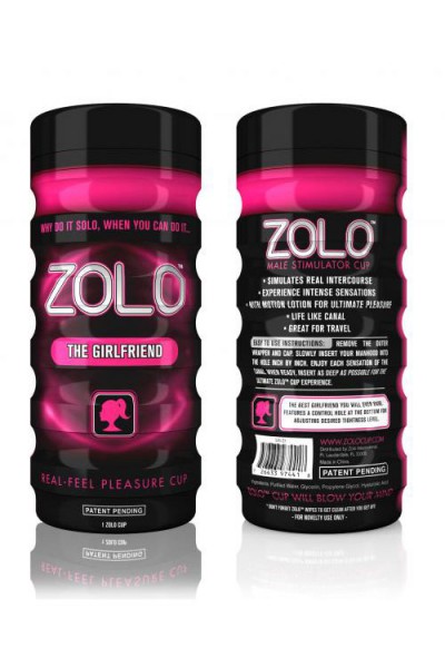 ZOLO Real-Feel Pleasure Cup Masturbator - Girlfriend