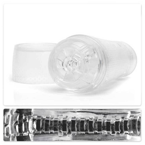 Fleshlight Flight Aviator Clear Compact Male Masturbator