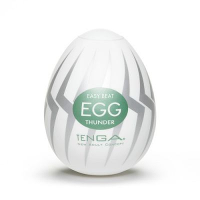 TENGA Thunder Texture Male Masturbator Egg