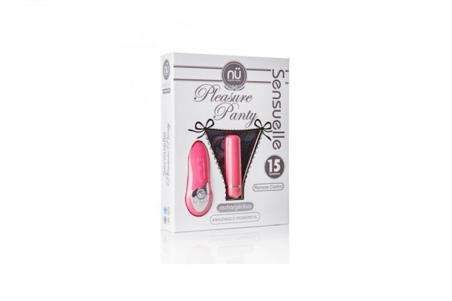 NU Sensuelle Rechargeable Pleasure Lace-Up Panty Vibrator