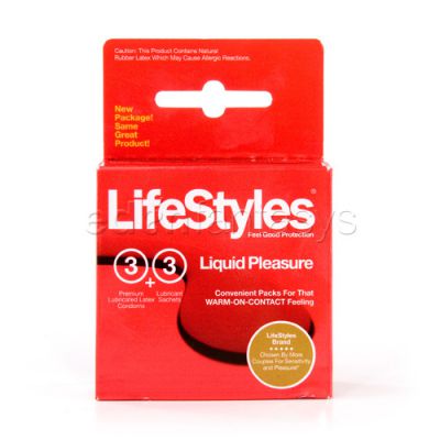 Lifestyles liquid pleasure 3 pack