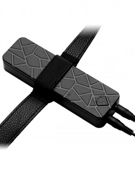 Strap U Power Pegger Silicone Vibrating Double Dildo with Harness — image 6 of 8