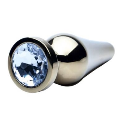 Precious Metals Smooth Gold Anal Plug Small