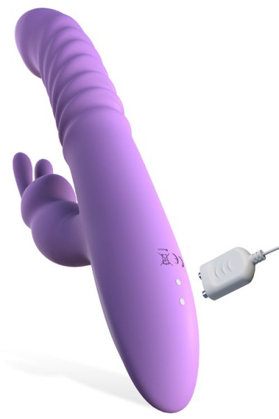 Pipedream Thrusting 9.5" Rabbit Vibrator With Heat Function