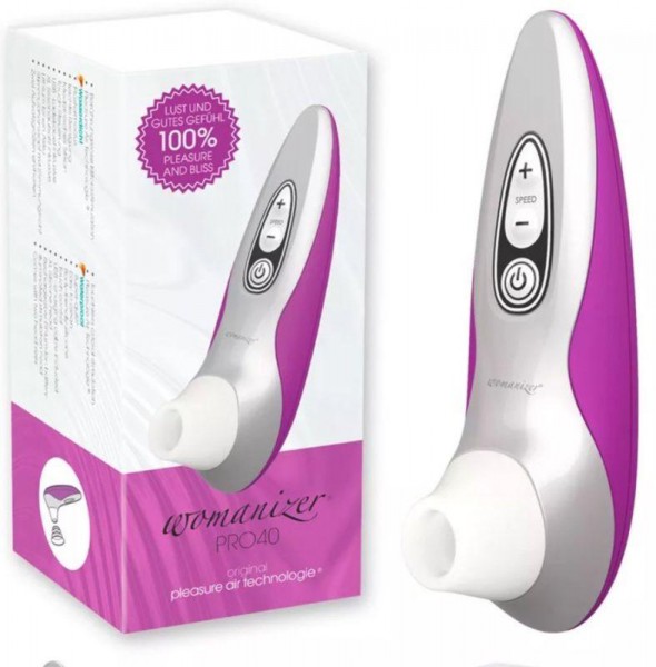 Womanizer Pro40 Rechargeable Clitoral Stimulator