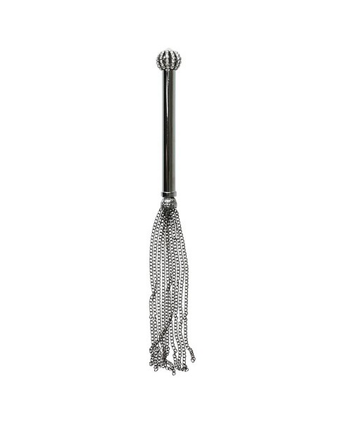Midnight jeweled chain tickler