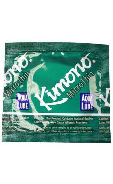 Kimono Micro Thin Aqua Lube Condom - Box of 12