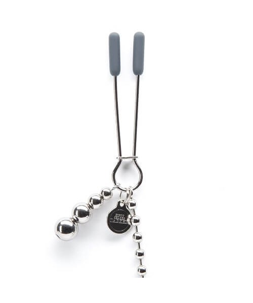 Fifty Shades Darker At My Mercy Beaded Chain Nipple Clamps