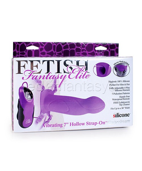 Fetish Fantasy Elite vibrating 7" strap-on