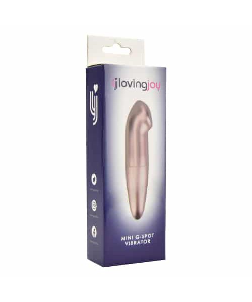 Loving Joy Mini G-Spot Vibrator Rose Gold